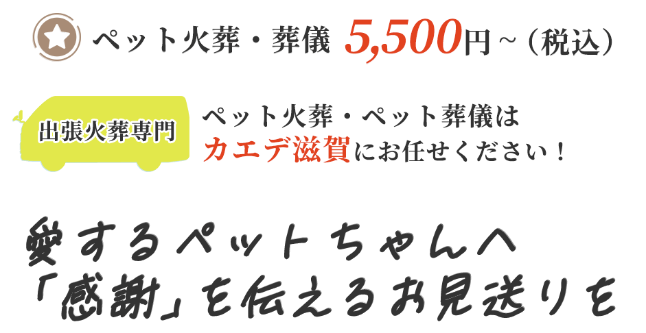 愛するペットちゃんへ「感謝」を伝えるお見送り