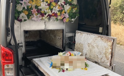 「滋賀県大津市でお母様と寄り添って過ごした穏やかな性格の猫ちゃんをお見送りいたしました」写真